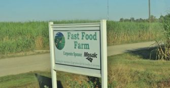 Fast Food Farm sign